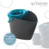 Cubo Ovalado Con Escurridor 16l Sp Berner