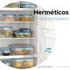 Set 3 Hermeticos 0,25l Circular Coral Sp Berner