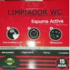 Limpiador Wc Espuma Activa Profesional En Bolsitas. Caja De 15 Bolsas De 50 Gr. Cada Una.