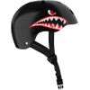 Casco Infantil Negro Tiburón