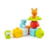 Juguete Sensorial Para Bebés Play&sense Molto Con Bolas Y Figuras Sensoriales Multitextura Encajables Unas Con Otras, Libres De Bfa. Figuras Blanditas (bolsa 10 Piezas)