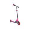 Patinete 2 Ruedas Plegable Rosa. Altura Con Dos Posicones 72-77 Cm Soporta 50 Kg