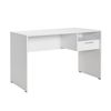 Mesa Escritorio Para Ordenador 1 Cajón 75x120x60 Blanco - Venprodin