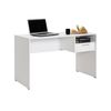 Mesa Escritorio Para Ordenador 1 Cajón 75x120x60 Blanco - Venprodin