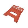 Taburete Plegable De Pvc - Rojo Lunares (alto. 18 Cm X Largo. 21 Cm)