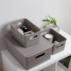 Tatay Baobab - Caja Organizadora Rectangular 5l Plástico Pp05. Taupe