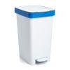 Cubo Con Pedal Smart 25l Reciclaje Azul-26x36x47cm