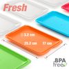 Tatay Fresh - Lote De 4 Recipientes Porta Embutidos Y Alimentos. Colores Básicos