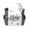 Tatay Baobab - Set Organización Baño De 4 Piezas En Plástico Pp05. Gris Antracita