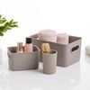 Tatay Baobab - Vaso Porta Cepillos De Baño En Plástico Pp05 Reciclable. Taupe