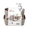 Tatay Baobab - Set Organización Baño De 4 Piezas En Plástico Pp05. Taupe