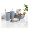 Tatay Baobab - Set Organización Baño De 4 Piezas En Plástico Pp05. Taupe