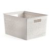 Tatay Bohol - Caja Organizadora Rectangular 20l Plástico Reciclado. Sky White