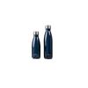 Botella Termo De Acero Inoxidable Blue Ibili 0,35 L