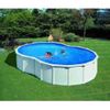 Piscina En Figura De Ocho De 640 X 390 X 120 Cm Gre