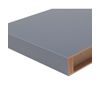 Estante Gris De Pared Madera 60 Cm