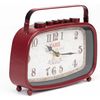 Reloj De Mesa Radio Vintage - Rojo