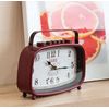 Reloj De Mesa Radio Vintage - Rojo