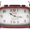 Reloj De Mesa Radio Vintage - Rojo