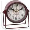 Reloj De Mesa Vintage - Rojo