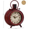 Reloj De Mesa Estilo Vintage - Rojo