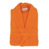 Albornoz 100% Algodón Rizo Americano Basic Stilia Talla S Naranja