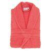 Albornoz 100% Algodón Rizo Americano Basic Stilia Talla Xl Coral