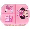 Sandwichera Múltiple Minnie Mouse Disney "so Edgy Bows" 19.5 X 16.5 X 6.7 Cm