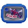 Fiambrera Rectangular Pequeña Acero Inoxidable 670 Ml Spiderman Full Web