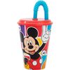 Mickey Vaso Pajita 430 Ml