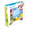 Puzzle Up Vertical De Bloques Ballena 32 Piezas