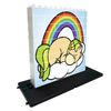 Puzzle Up Vertical De Bloques Arcoiris 32 Piezas