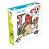 Puzzle Up Vertical De Bloques Unicornio Setas 32 Piezas