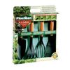 Plastiken 10023 - Horquilla De Jardín De 3 Púas, Resistente Y Ergonómica. Colección Terra