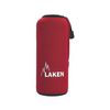 Laken - Funda De Neopreno Para Botellas De 0.75l Con Mosquetón Y Trabilla. Rojo