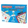 Juego Superpoly + Intelect + Rummy. Triple Diversión