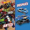 Coche De Carreras Portacoches Hot Wheels 2 En