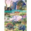 Puzzle 2x100 Dino World