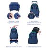 Mochila Compact Barcelona 2ª Equipación Con Carro Extraíble