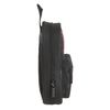 Safta 412157747 Plumier Mochila 4 Estuches Llenos, 33 Piezas, Escolar Real Madrid Cf, Negro, 12 Cm X 5 Cm X 23 Cm