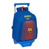 Safta Mochila Infantil De F.c. Barcelona 1ª Equipación 21/22 Con Carro 705, 270x100x330 Mm, Azul Marino/granate