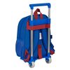 Safta Mochila Infantil De F.c. Barcelona 1ª Equipación 21/22 Con Carro 705, 270x100x330 Mm, Azul Marino/granate