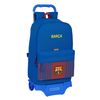 Safta Mochila Escolar Con Carro 905 De F.c. Barcelona 1ª Equipación 21/22, 310x150x470 Mm, Azul Marino/granate