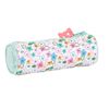 Safta Estuche Redondo Escolar De Peppa Pig Cosy Corner, 200x70 Mm, Color Azul Claro Y Multicolor, Estándar (812290026)