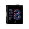 Blackfit8 Blackfit8-carpeta F. 4 Anillas 35mm Lomo Ancho Urban 27x33x6cm, Multicolor (safta 542245657)