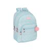 Moos - Mochila Escolar Infantil, Ideal Para Niños De Diferentes Edades, Cómoda Y Versátil, Calidad Y Resistencia, 32x15x42 Cm, Color Azul Turquesa