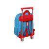 Safta Superzings - Mochila Infantil Con Carro 705, Ideal Para Niños De Diferentes Edades, Cómoda Y Versátil, Calidad Y Resistencia, 27x10x33 Cm, Color Azul