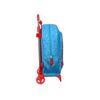 Safta Superzings - Mochila Infantil, Modelo 522 Con Carro 905, Ideal Para Niños De Diferentes Edades, Cómoda Y Versátil, Calidad Y Resistencia, 32x42x14 Cm, Color Azul