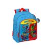 Safta Superzings - Mochila Escolar Infantil, Ideal Para Niños De Diferentes Edades, Cómoda Y Versátil, Calidad Y Resistencia, 27x10x33 Cm, Color Azul