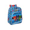 Pj Masks - Mochila Escolar Infantil Animada, Mochila Niño, Mochila Infantil, Adaptable A Carro, Ideal Para Niños En Edad Escolar, Cómoda Y Versátil, Calidad Y Resistencia, 26x11x34 Cm, Color Azul